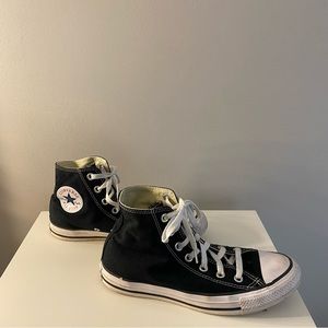 Womens Black Hightop Converse